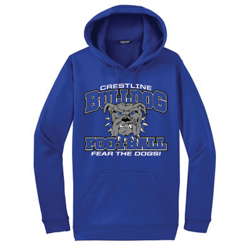 Crestline Football Drifit Hoodie My Pro Apparel