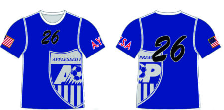 AP Soccer Jersey (Sublimated) Blue