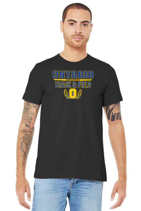 Ontario Track & Field Black T-shirt