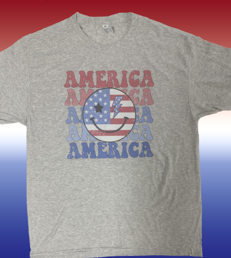 America Smiley Face