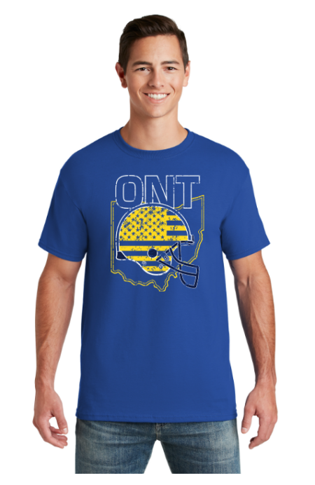 Ontario Football 50/50 Cotton Tshirt