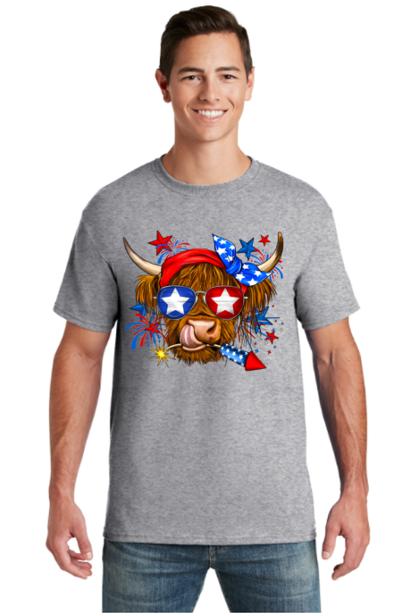 Patriotic Cow
