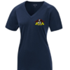 Women's Wicking 100% Polyester V-Neck T-shirt - Image 5