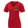 Women's Wicking 100% Polyester V-Neck T-shirt - Image 9