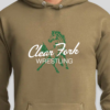 Clear Fork Wrestling Coyote Brown Hoodie - Image 3