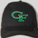 Clear Fork Embroidered Black Hat