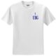 Left Chest Blue Logo