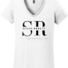 Sluss Ladies V-Neck T-shirt - Image 2