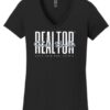 Sluss Ladies V-Neck T-Shirt - Image 2