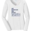 Sluss Ladies V-Neck Long Sleeve - Image 8