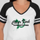 Clear Fork Wrestling Ladies Game V-Neck Tee