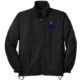 Left Chest Blue Logo