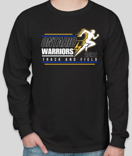Ontario Track & Field Long Sleeve NEW 2025!!! Aiden Fox Designs