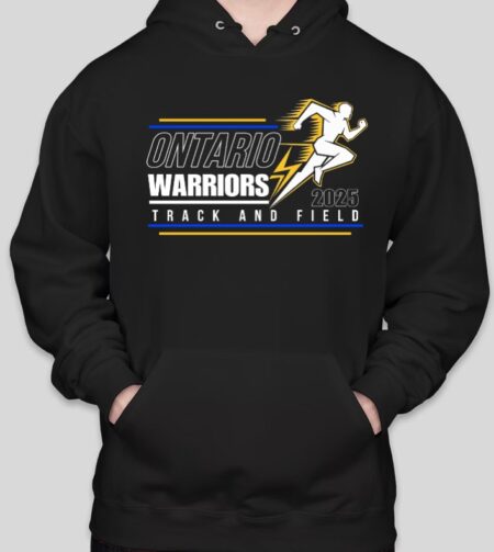 Ontario Track & Field Hoodie NEW 2025!!! Aiden Fox Designs