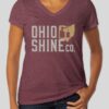 Ohio Shine Women's Tri-Blend V-Neck - Image 2
