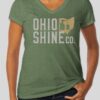 Ohio Shine Women's Tri-Blend V-Neck - Image 3