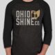 Ohio Shine 3/4 Sleeve Tri-Blend Tee