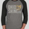 Ohio Shine 3/4 Sleeve Tri-Blend Tee - Image 2