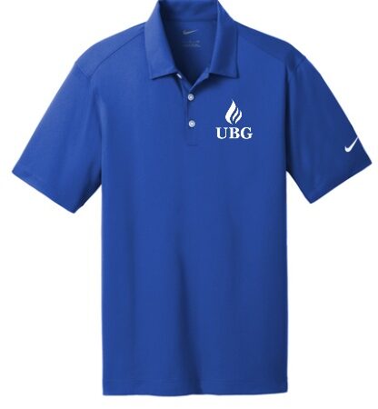 UBG Nike Polo white logo