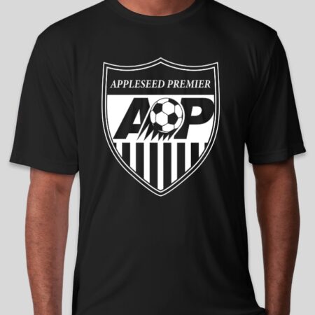 Appleseed Premier Black Practice Jersey with Number on Back