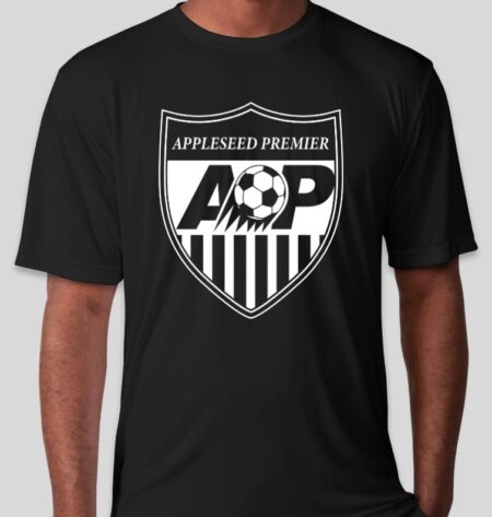 Appleseed Premier Black Practice Jersey with Number on Back