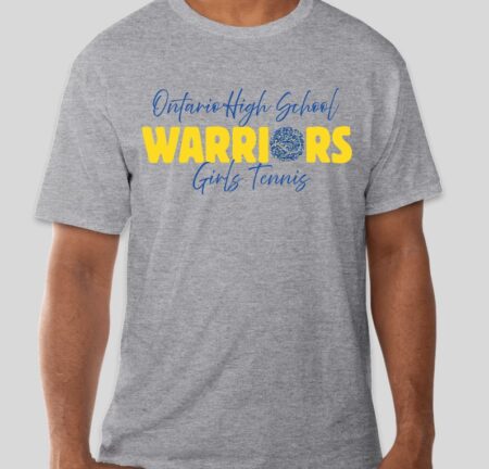Ontario Girls Tennis T-shirt (MULTIPLE COLORS)