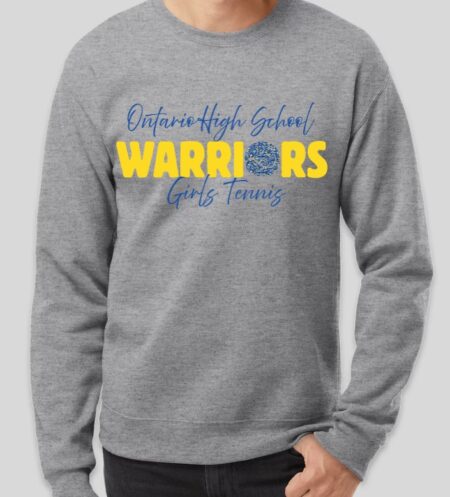 Ontario Girls Tennis Crewneck (MULTIPLE COLORS)
