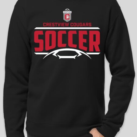 Crestview Cougars Soccer Crew Neck (NEW!!!)