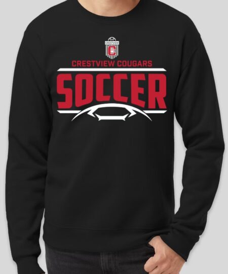 Crestview Cougars Soccer Crew Neck (NEW!!!)