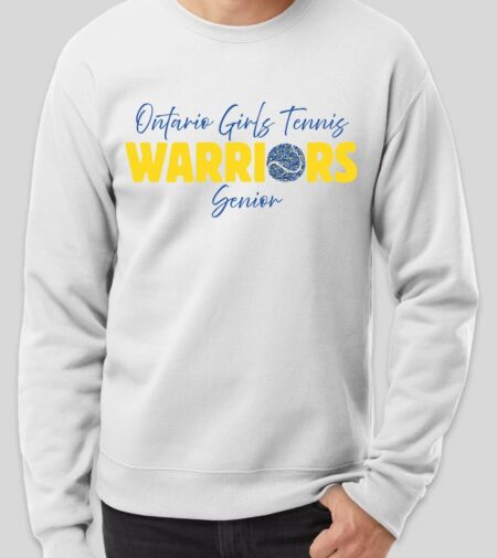 Ontario Girls Tennis SENIOR Crewneck (MULTIPLE COLORS)