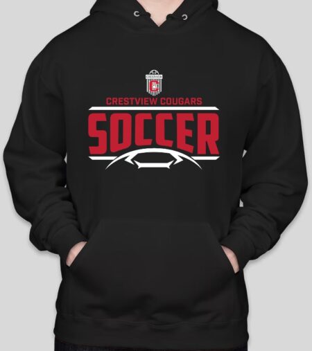 Crestview Cougars Soccer Hoodie (NEW!!!)
