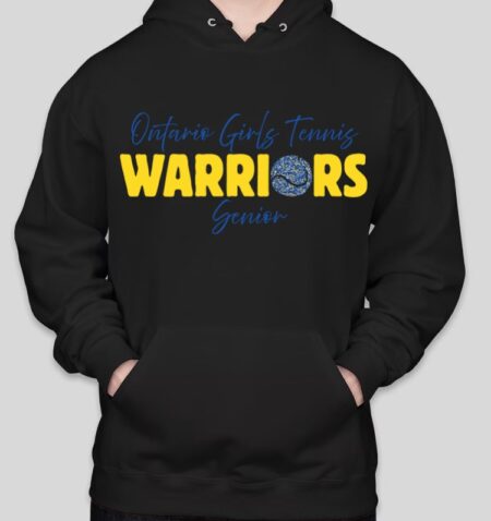 Ontario Girls Tennis SENIOR Hoodie (MULTIPLE COLORS)