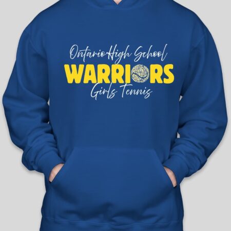 Ontario Girls Tennis Hoodie (MULTIPLE COLORS)