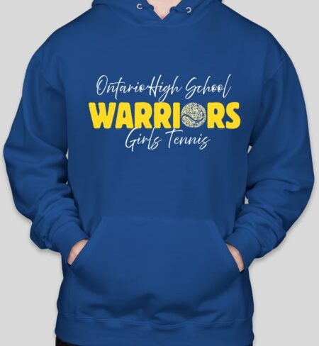 Ontario Girls Tennis Hoodie (MULTIPLE COLORS)