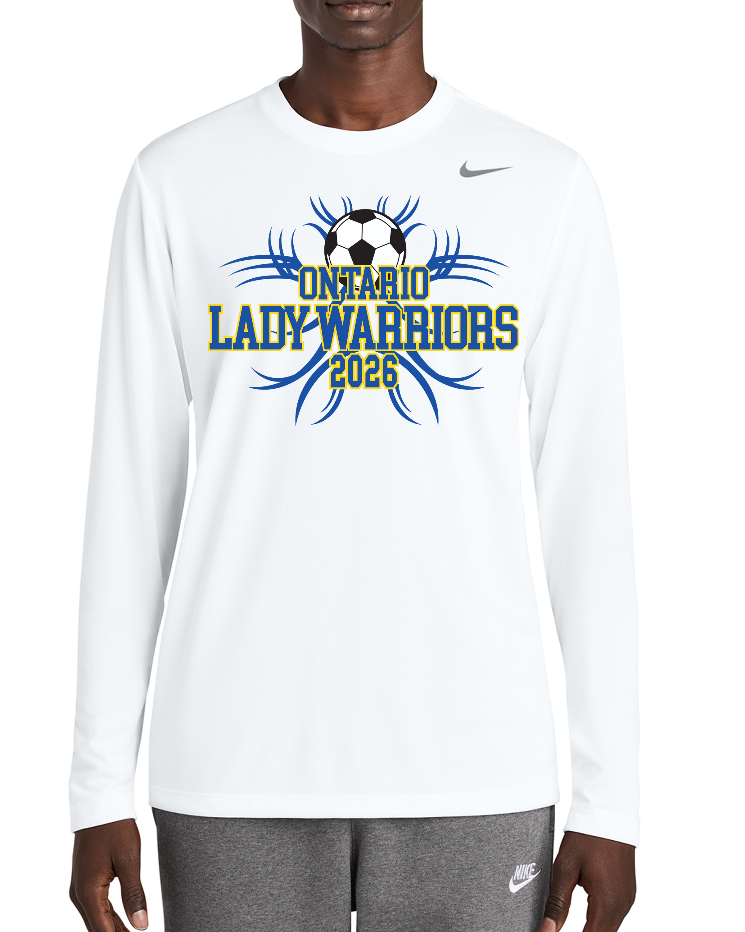 Ontario Girls Soccer Nike Long Sleeve