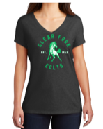 Clearfork Colts 1963 Ladies V-neck T-shirt