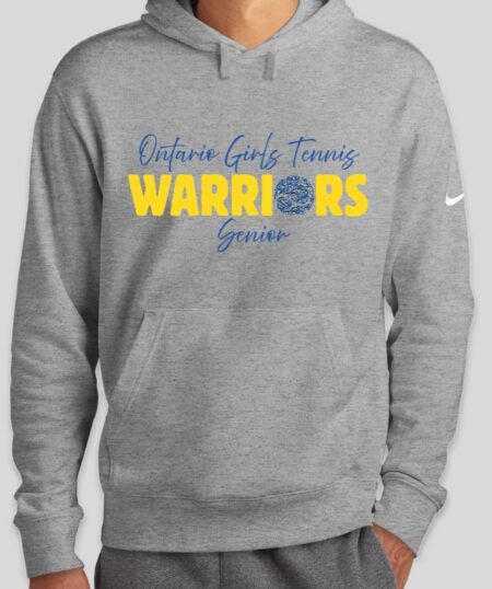 Ontario Girls Tennis SENIOR Nike Hoodie (MULTIPLE COLORS)