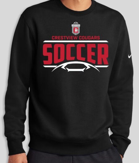 Crestview Cougars Soccer Nike Crew Neck (NEW!!!)