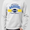 Ontario Warriors with Football Crewneck (NEW!!!) MULTIPLE COLORS - Image 4