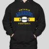 Ontario Warriors with Football Hoodie (NEW!!!) MULTIPLE COLORS - Image 2