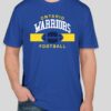 Ontario Warriors with Football Tri-Blend Tee (NEW!!!) MULTIPLE COLORS - Image 2