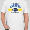 Ontario Warriors with Football Tri-Blend Tee (NEW!!!) MULTIPLE COLORS - Image 3