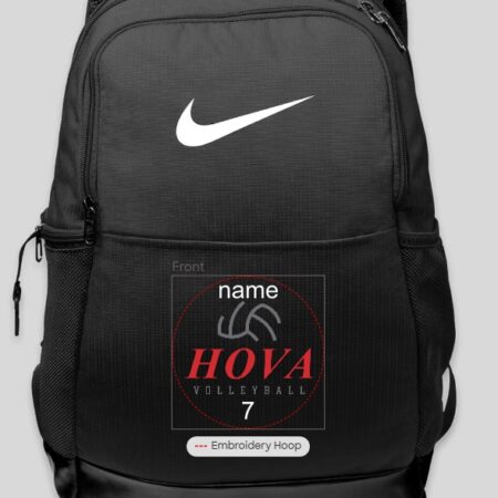 HOVA Embroidered Nike Backpack