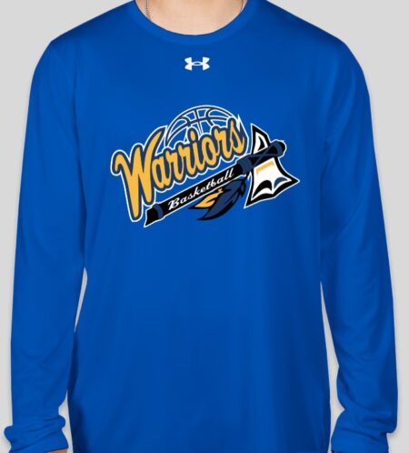 Warriors Basketball Tomahawk Under Armour Long Sleeve