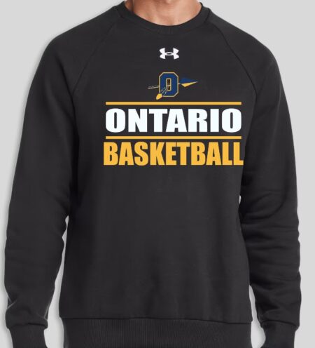 Ontario Basketball Under Armour Crewneck