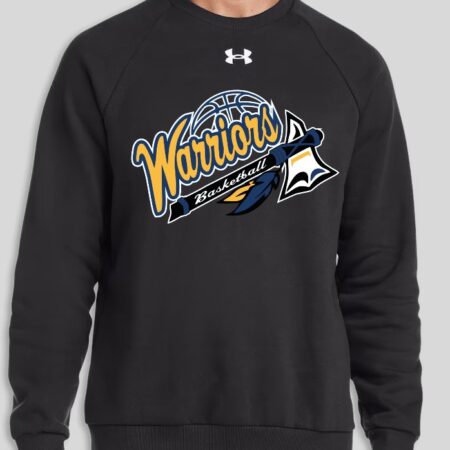 Warriors Basketball Tomahawk Under Armour Crewneck