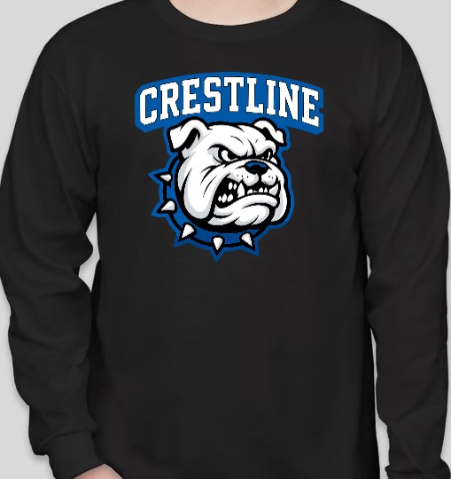 Crestline Bulldogs Long Sleeve