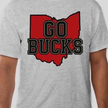 Ohio State Go Bucks T-shirt MULTIPLE COLORS