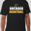 Ontario Basketball T-shirt (YOUTH & ADULT) MULTIPLE COLORS - Image 2