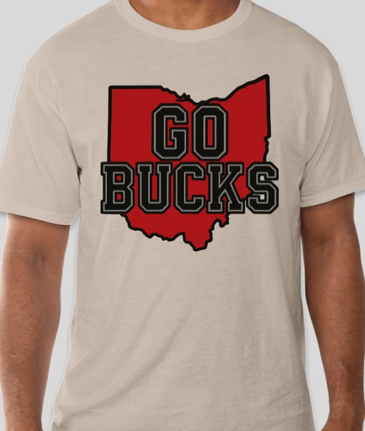 Ohio State Go Bucks T-shirt MULTIPLE COLORS - Image 3